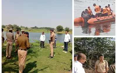 पुणे की भीमा नदी से निकाले गए सात शव