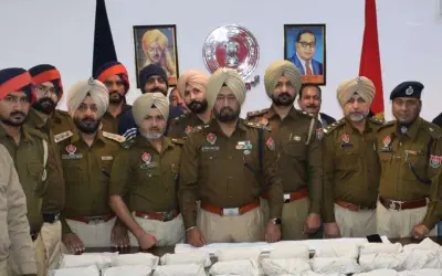 पंजाब पुलिस और बीएसएफ का संयुक्त अभियान, 31 किलो से ज्यादा हेरोइन बरामद
