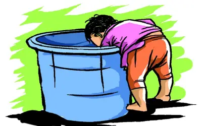 जन्मदिन से पहले मासूम की पानी की बाल्टी में मौत