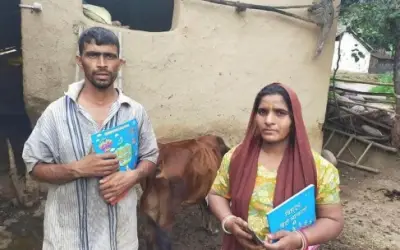 बेटी की ऑनलाइन पढ़ाई के लिए पिता ने बेची अपनी गाय