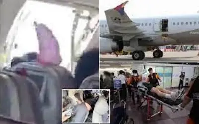 उड़ान के बाद खुल गया विमान का दरवाजा, बच गई सबकी जान