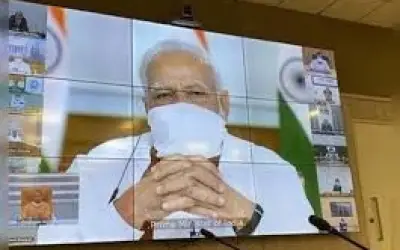पीएम मोदी ने मुख्यमंत्रियों से कॉन्फ्रेंसिंग के ज़रिये बात की