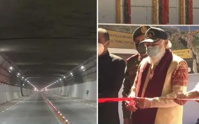 दुनिया की सबसे बड़ी अटल टनल का पीएम मोदी ने किया उद्घाटन