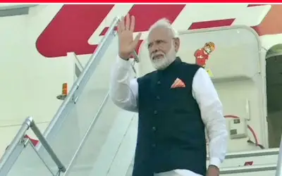 एक सप्ताह बाद पीएम मोदी स्वदेश रवाना