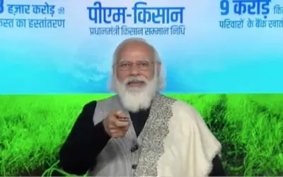 नौ करोड़ किसानों से की पीएम मोदी ने बातचीत