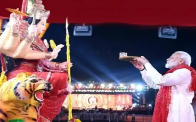 पीएम मोदी ने दी चैत्र नवरात्र की बधाई