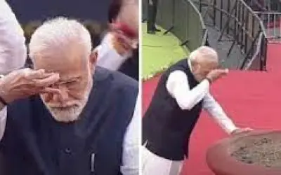 पीएम मोदी ने अमृत कलश यात्रा के समापन पर खाई भारत को भव्य बनाने की कसम
