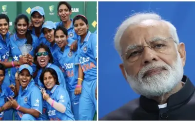 पीएम मोदी ने दी भारतीय महिला क्रिेकेट टीम को बधाई