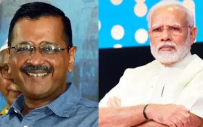 केजरीवाल के कार्यक्रम में लगे मोदी-मोदी के नारे
