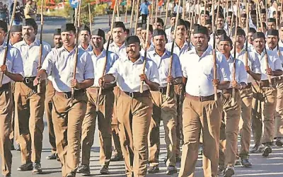 अब राष्ट्रीय स्वयंसेवक संघ का इतिहास पाठ्यक्रम में