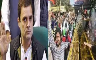 किसान आंदोलन के जरिए राहुल ने सरकार पर बोला हमला