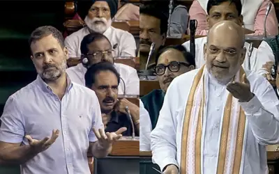 पीएम मोदी की जाति पर सवाल उठाने वाले राहुल गांधी पर अमित शाह ने साधा निशाना