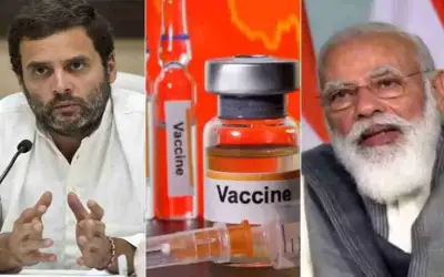 वैक्सीन मामले पर राहुल ने साधा सरकार पर निशाना