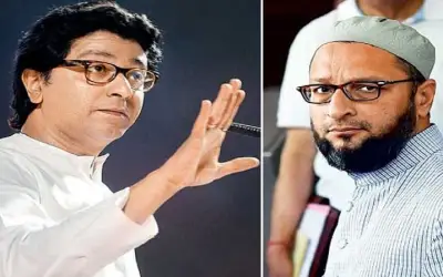 एआईएमआईएम चीफ ओवैसी ने कहा, राज ठाकरे को जेल में डालो दिमाग हो जाएगा ठंडा