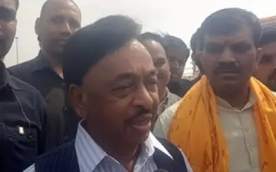 नारायण राणे ने अयोध्या में किए रामलला के दर्शन