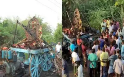 रथ यात्रा में करंट लगने से 11 श्रद्धालुओं की मौत