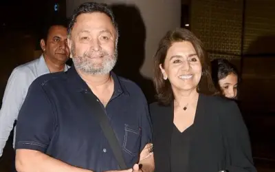 नीतू कपूर ने पति ऋषि कपूर के लिए सोशल नेटवर्क पर लिखा हमारी कहानी का अंत
