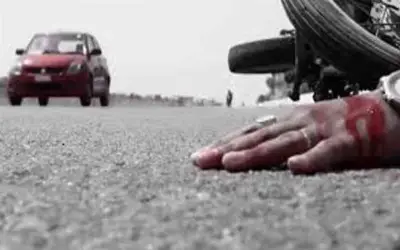 बेटे का शव लेने से पहले ही पिता की दुर्घटना में मौत
