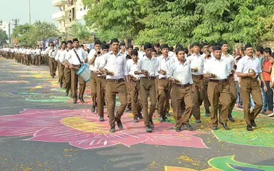 आरएसएस शाखा लगाने को लेकर दो समुदायों में मारपीट