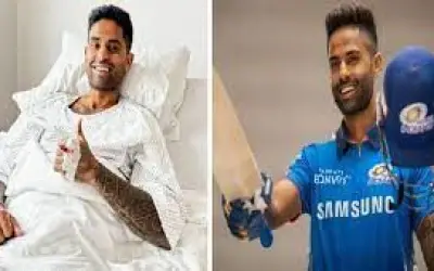 क्रिकेटर सूर्यकुमार यादव की जर्मनी में हुई सफल सर्जरी