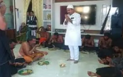 सबरीमाला तीर्थयात्रियों को मुस्लिम परिवार ने भोजन कराया