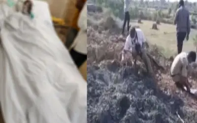 राजस्थान में पुजारी को ज़िंदा जलाया
