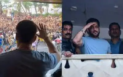 मुंबई में सलमान खान के घर के बाहर फायरिंग