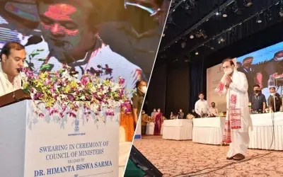 असम में हिमंत बिस्वा सरमा ने ली मुख्यमंत्री पद की शपथ