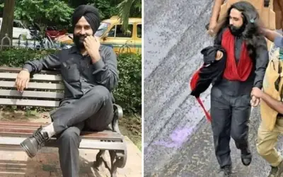 बंगाल में पुलिस ने सरदार की पगड़ी उतारी
