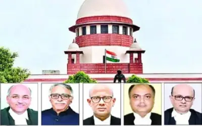 सुप्रीम कोर्ट को मिले पांच नए जज