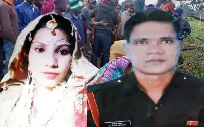 पति के शहीद होने की खबर सुनकर पत्नी ने आत्महत्या की