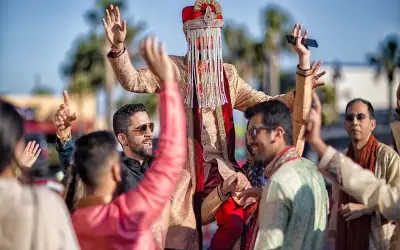 राजस्थान में शादी की बारात में न बैंड बाजा न नाच गाना