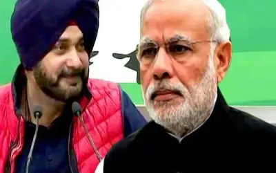 सिद्धू ने किया नई नवेली दुल्हन से पीएम मोदी की तुलना