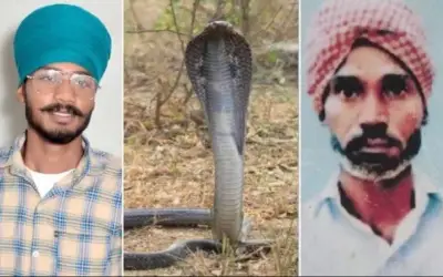 बेटे को सांप ने काटा तो श्मशान में पिता ने तोड़ा दम