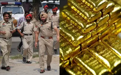 हथियारबंद लुटेरों ने लूटा 30 किलो सोना
