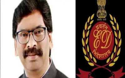 झारखंड के मुख्यमंत्री हेमंत सोरेन के दिल्ली आवास पर ईडी की रेड