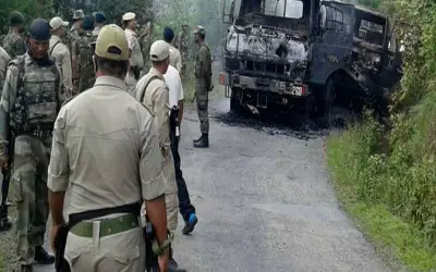 आतंकी हमले में म्यांमार सीमा पर तीन जवान शहीद, पांच घायल