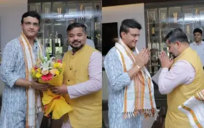 सौरव गांगुली बनेंगे त्रिपुरा के ब्रांड एंबेसडर