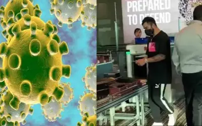 कोहली ने कोरोना से बचने के लिए पहना मास्क
