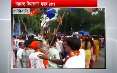 महायुति के उम्मीदवार अतुल भातखलकर ने भरा नामांकन in24news