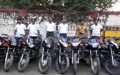 Bike thief gang busted by solapur police-in24news