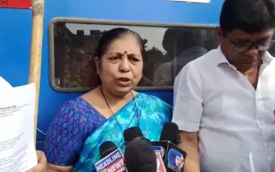 Statement of BJP MLA Manisha Chaudhary regarding transformer in Ganpat Patil Nagar-in24news