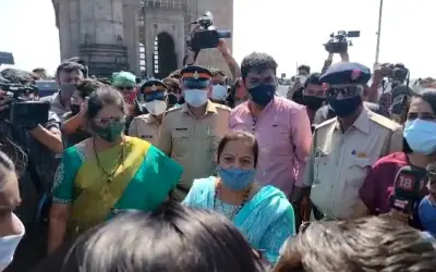 Mayor Kishori Pednekar visited Gateway of India and Girgaum Chowpatty-in24news