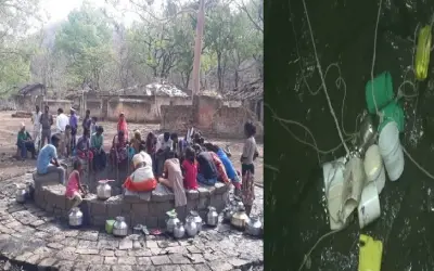 पानी के लिए महाराष्ट्र के गांवों में हाहाकार