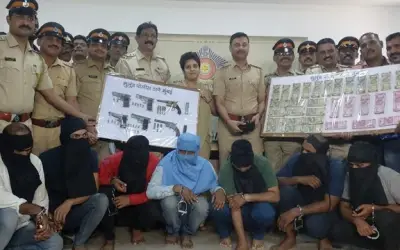मुंबई : मुलुंड लूट मामले में 8 गिरफ्तार, अलग अलग राज्यों के हैं सभी आरोपी