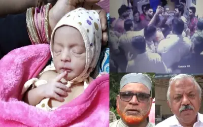 नवजात की मौत के बाद परिजनों का अस्पताल के डॉक्टर से मारपीट !