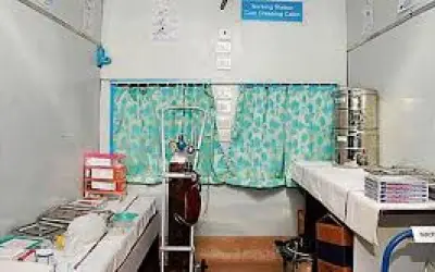लैस रेल एंबुलेंस की पहली ट्रायल हुए सफल 