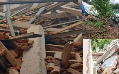 मुंबई के मुलुंड में दर्दनाक हादसा, दीवार गिरने से महिला की मौत