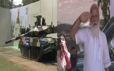 सेना को पीएम मोदी ने सौंपा मेन बैटल अर्जुन टैंक