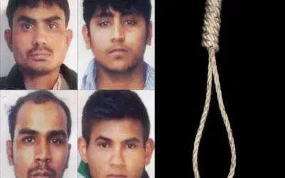 निर्भया के दोषियों की दूसरी बार टली फांसी